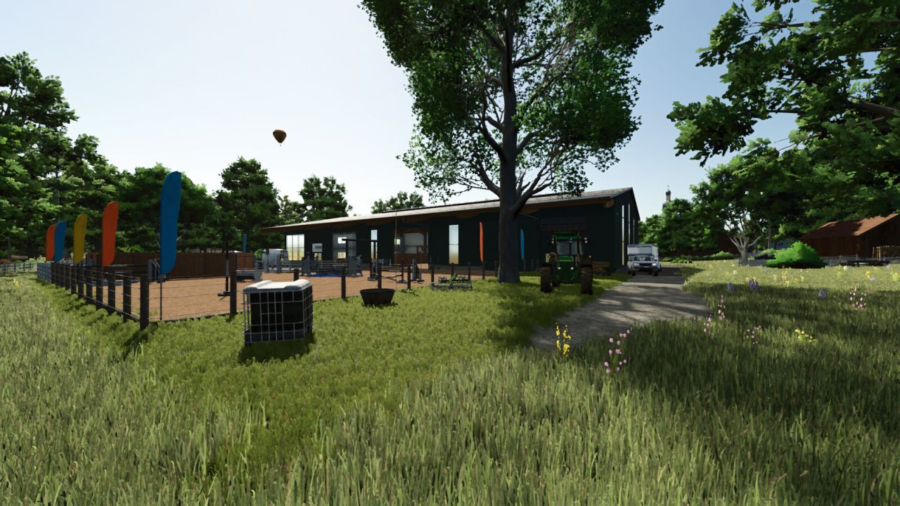 Ринг для верхової їзди 2k26 для Farming Simulator 25