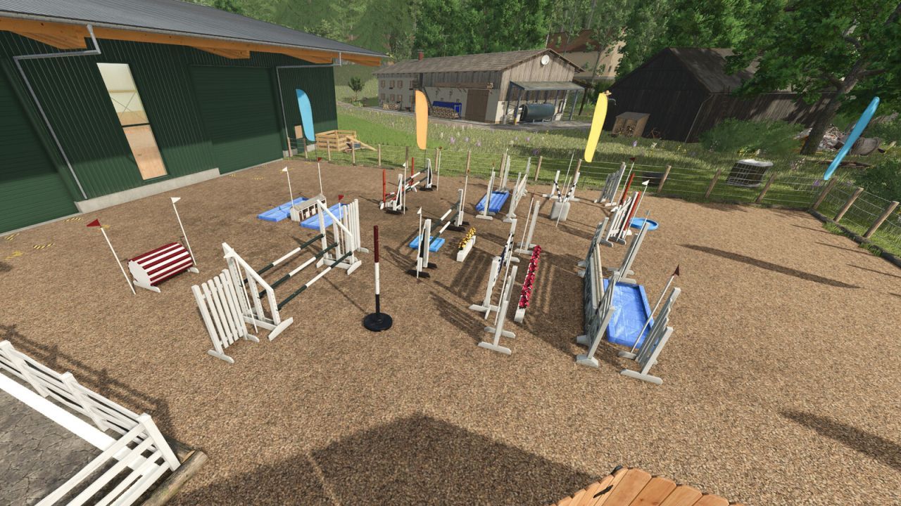 Ринг для верхової їзди 2k26 для Farming Simulator 25