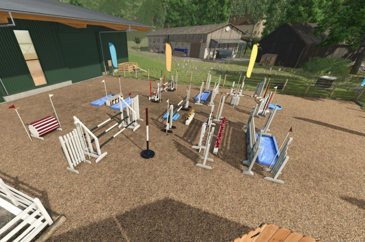 Ринг для верхової їзди 2k26 для Farming Simulator 25 — 4