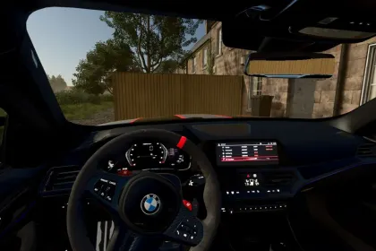 Автомобіль BMW M4 CSL 2023 для Farming Simulator 25 — 3