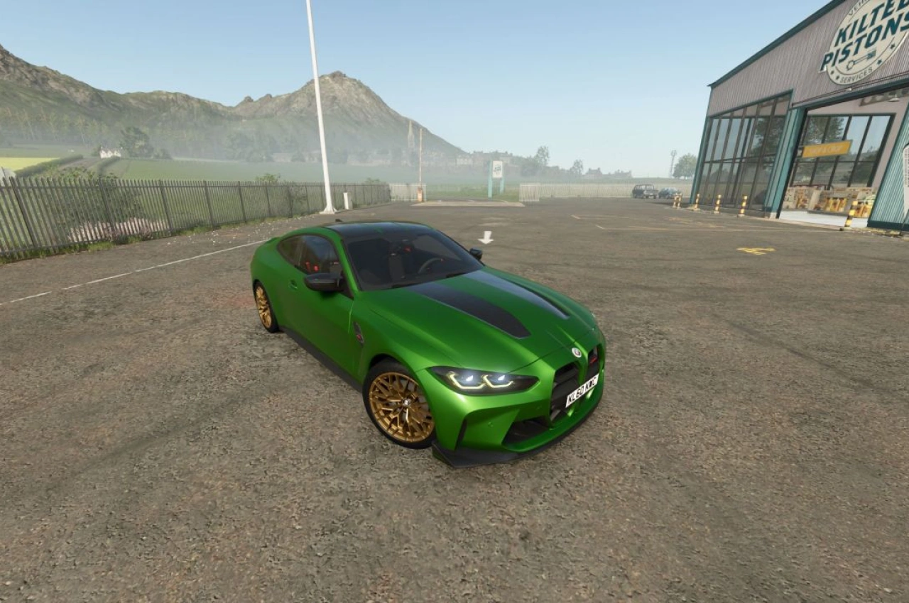 Автомобіль BMW M4 CSL 2023 для Farming Simulator 25 — 4