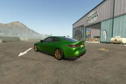 Автомобіль BMW M4 CSL 2023 для Farming Simulator 25 — 5