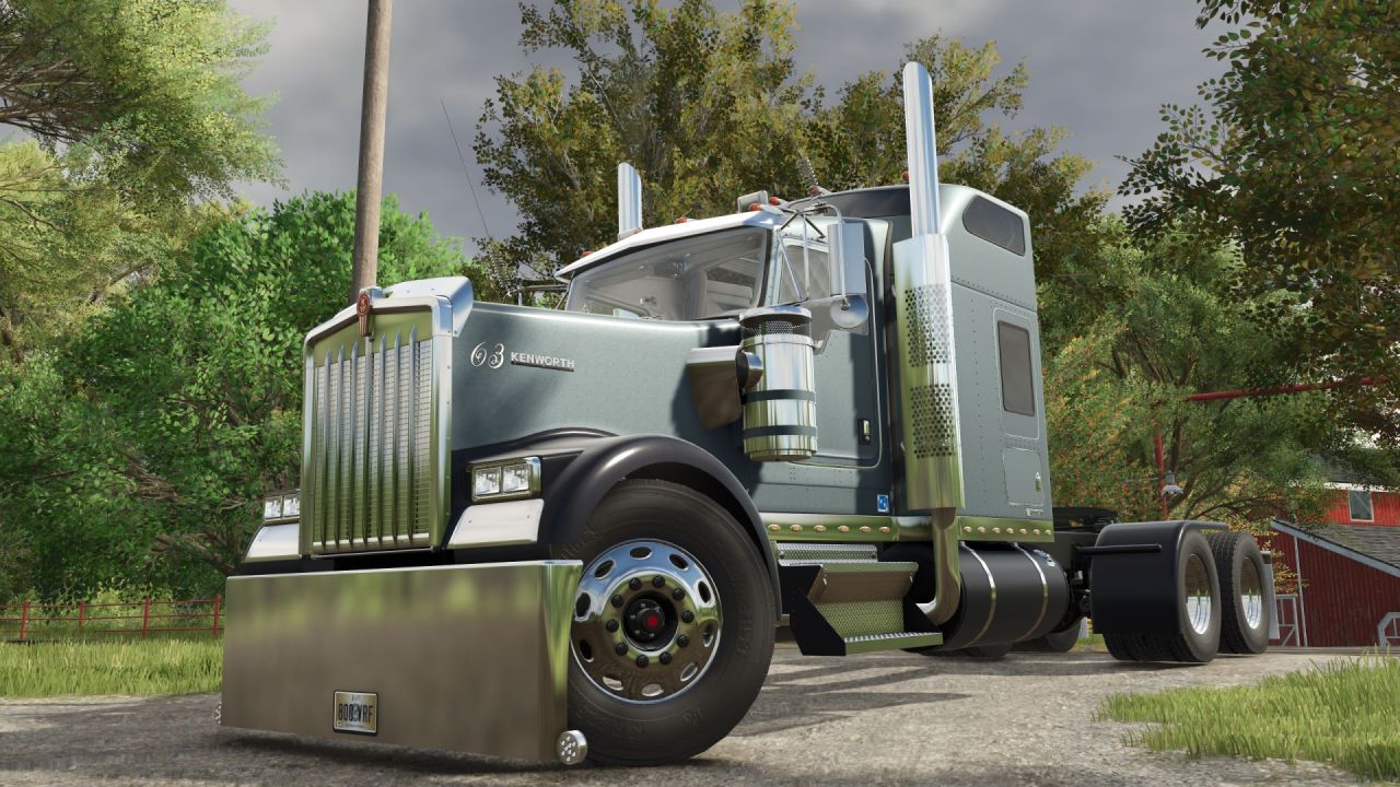 Legendary Truck Kenworth W900L for Farming Simulator 25 — Tuning, Animations and 330–1500 hp