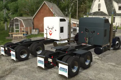 Legendary Truck Kenworth W900L for Farming Simulator 25 — Tuning, Animations and 330–1500 hp — 3