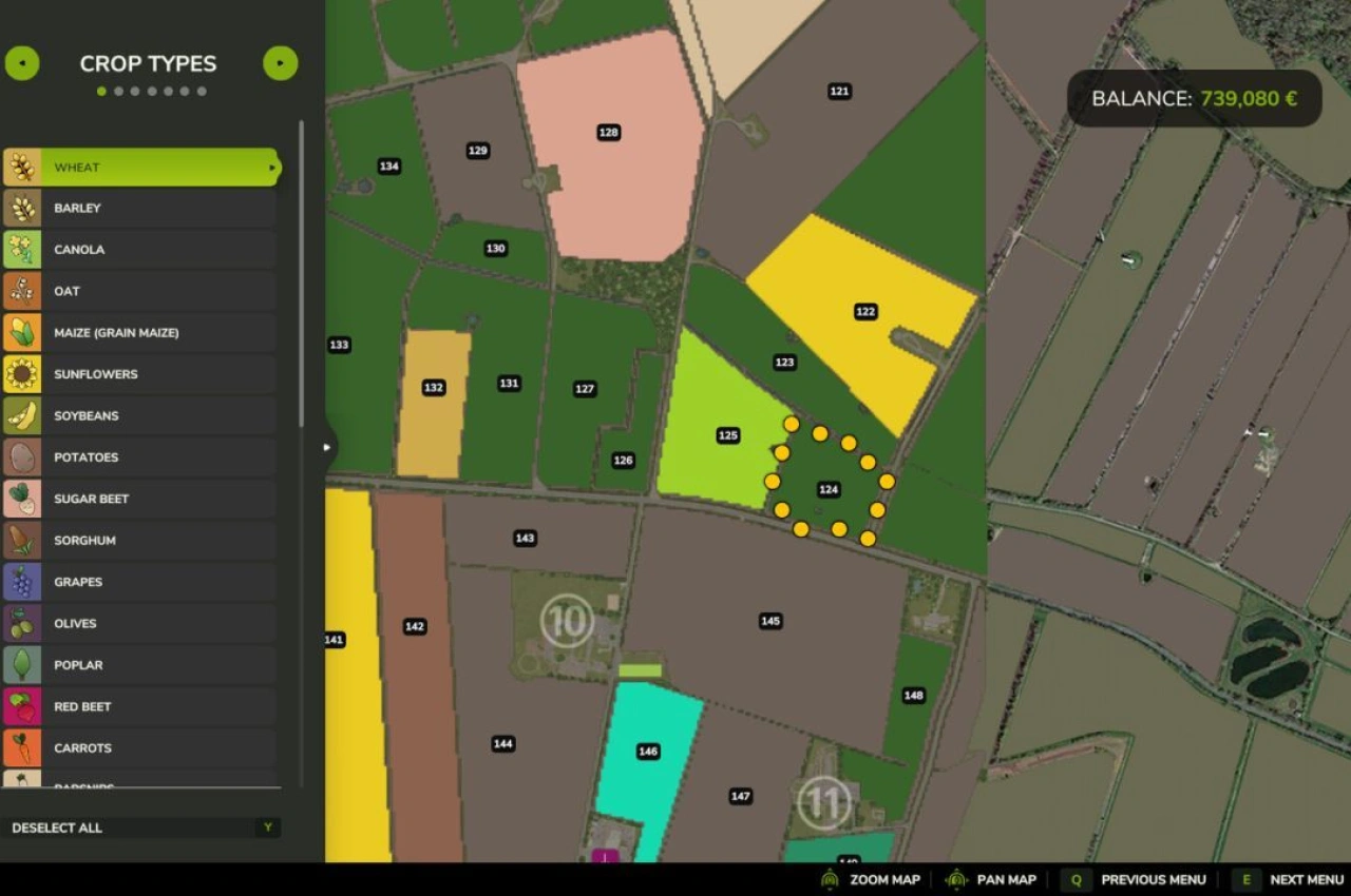 Аукціони сільськогосподарських угідь для Farming Simulator 25 — 1