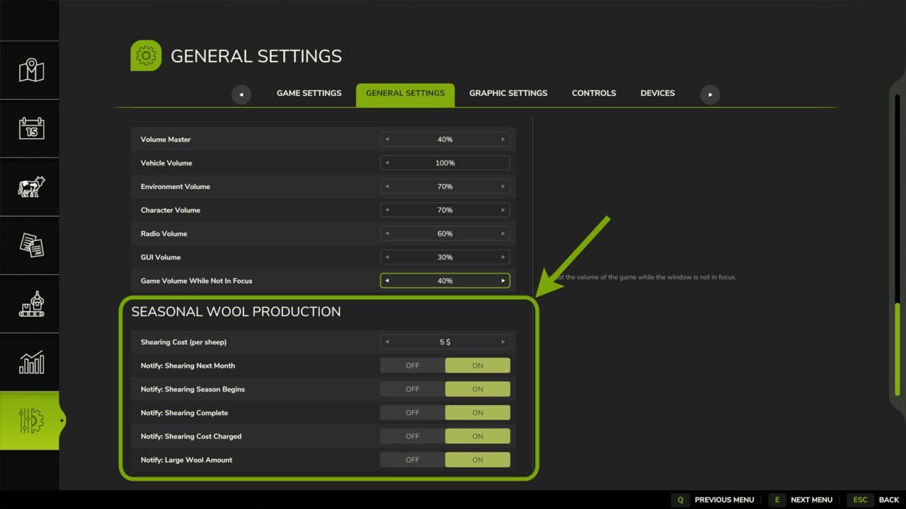 Система сезонного виробництва вовни для Farming Simulator 25