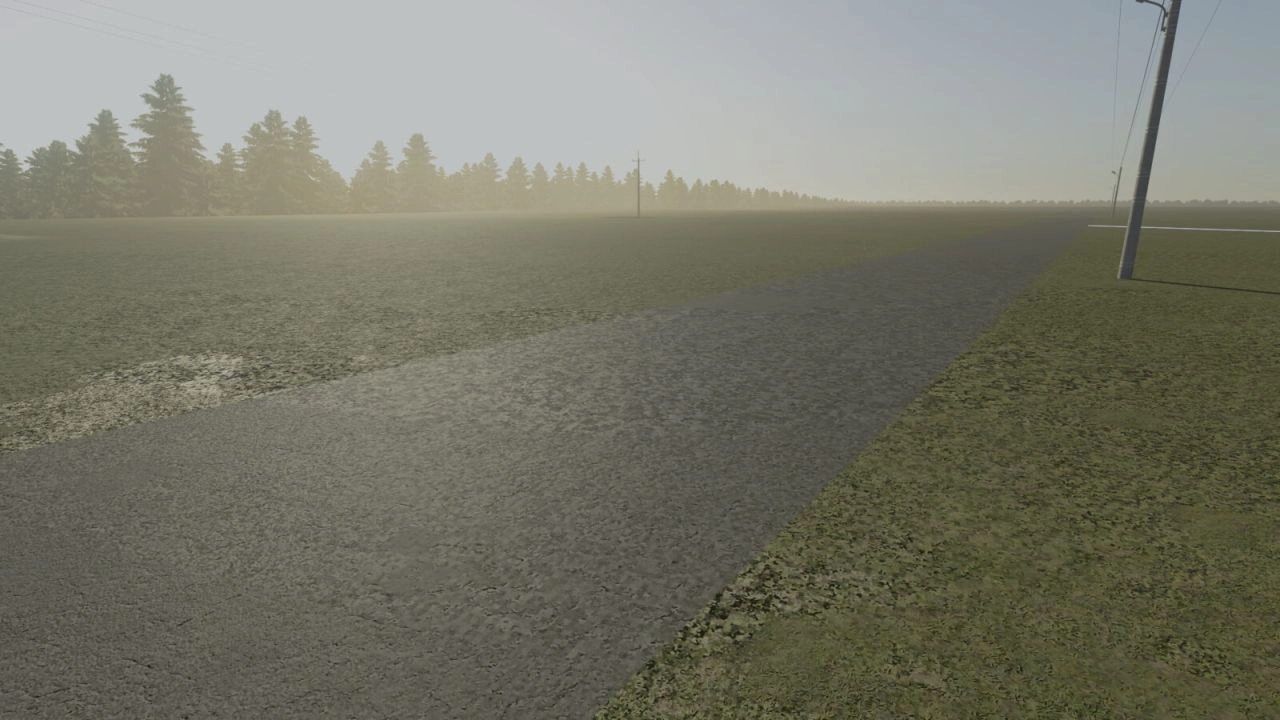 Текстури асфальту для Farming Simulator 25