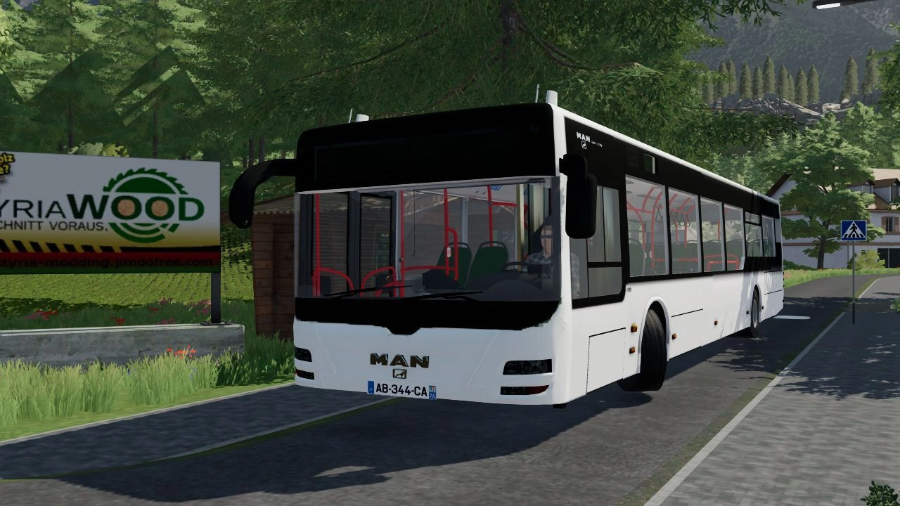 Автобус MAN Lion's City для Farming Simulator 22