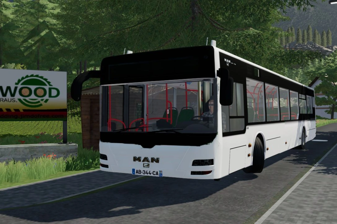 Автобус MAN Lion's City для Farming Simulator 22 — 1