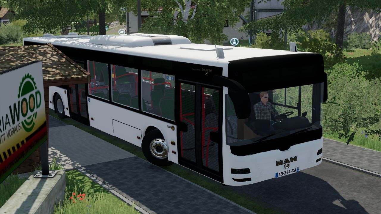 Автобус MAN Lion's City для Farming Simulator 22