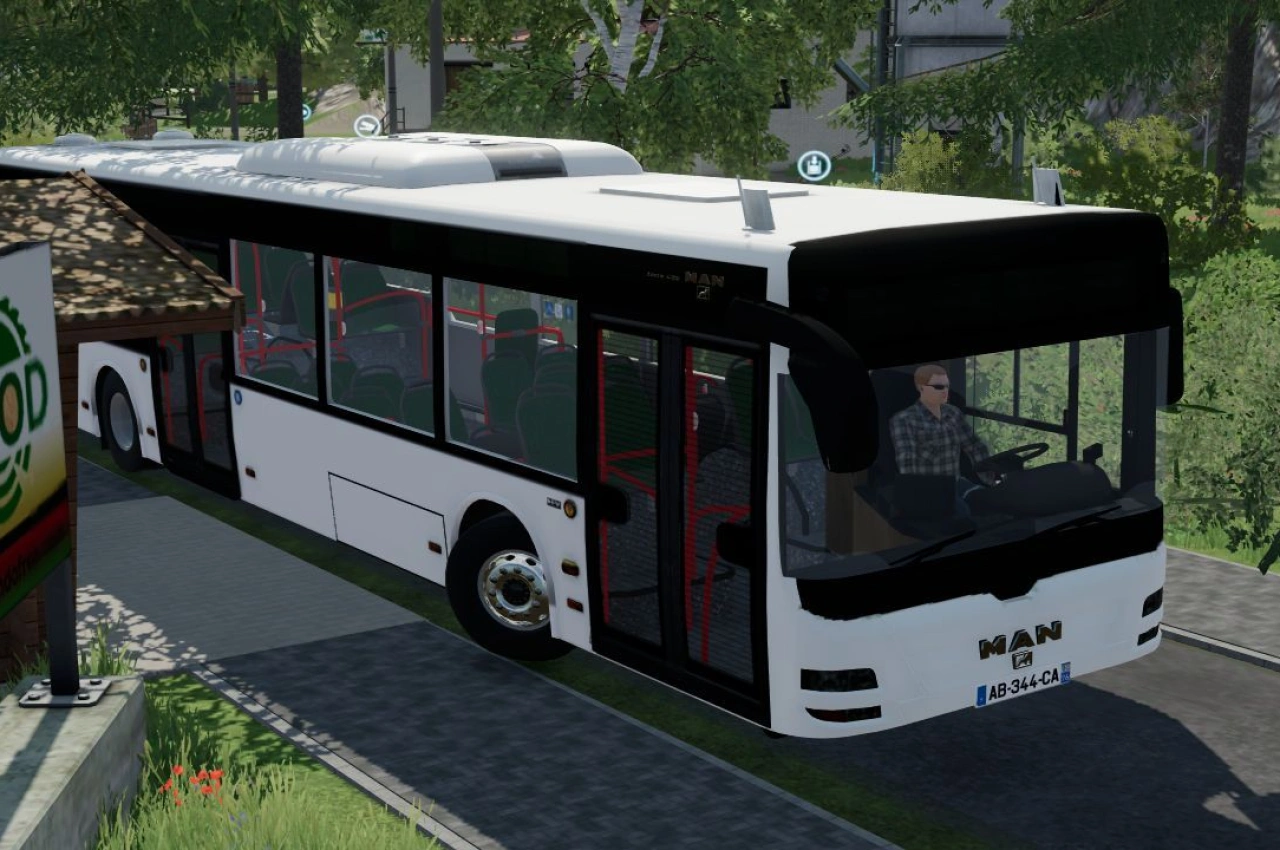 Автобус MAN Lion's City для Farming Simulator 22 — 2