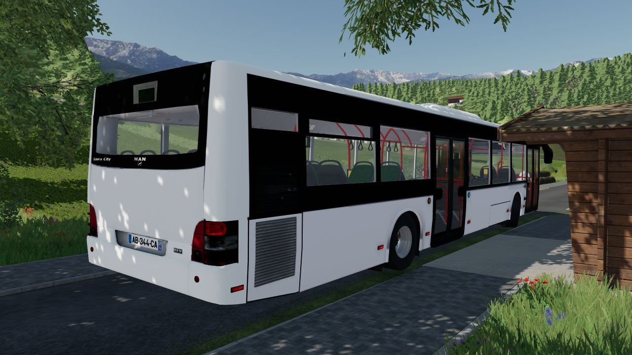 Автобус MAN Lion's City для Farming Simulator 22