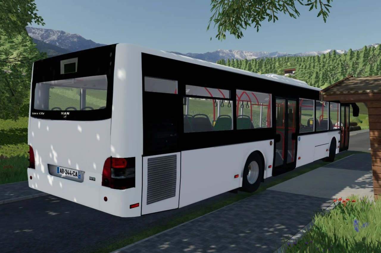 Автобус MAN Lion's City для Farming Simulator 22 — 3