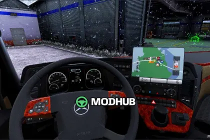 Navi Tablet Google Style Navigation for Euro Truck Simulator 2