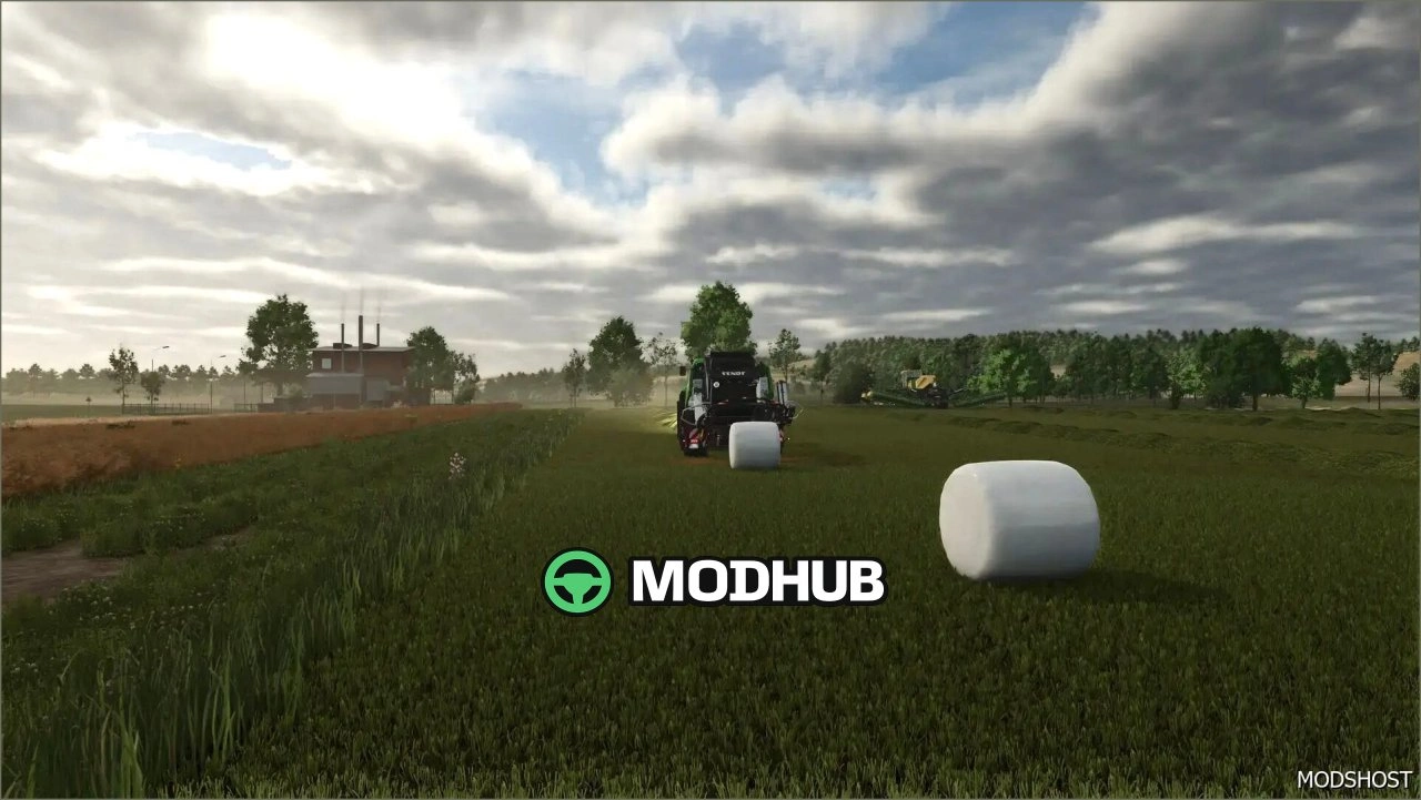 Прес-підбирач Fendt/mf для Farming Simulator 25