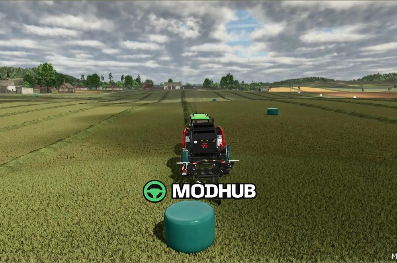 Прес-підбирач Fendt/mf для Farming Simulator 25 — 3