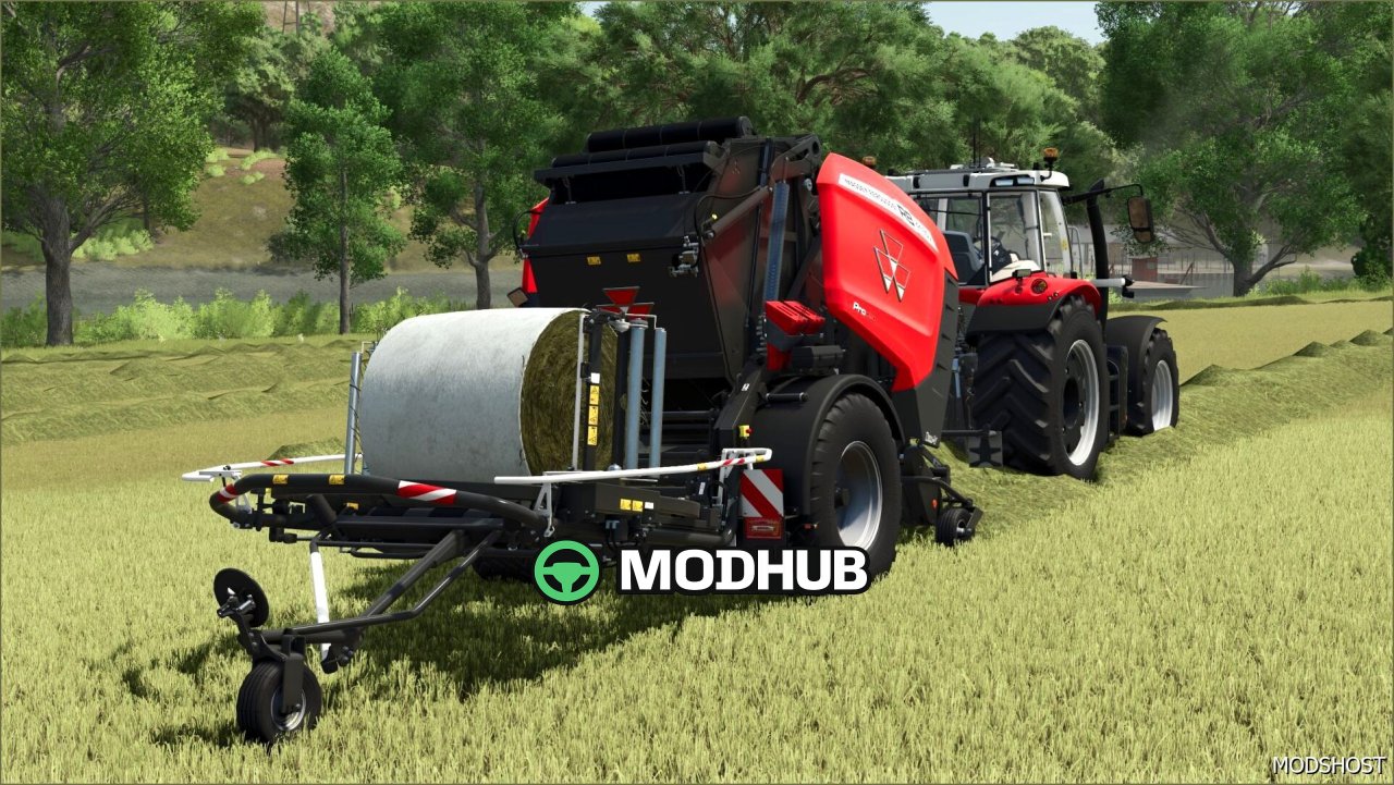 Прес-підбирач Fendt/mf для Farming Simulator 25