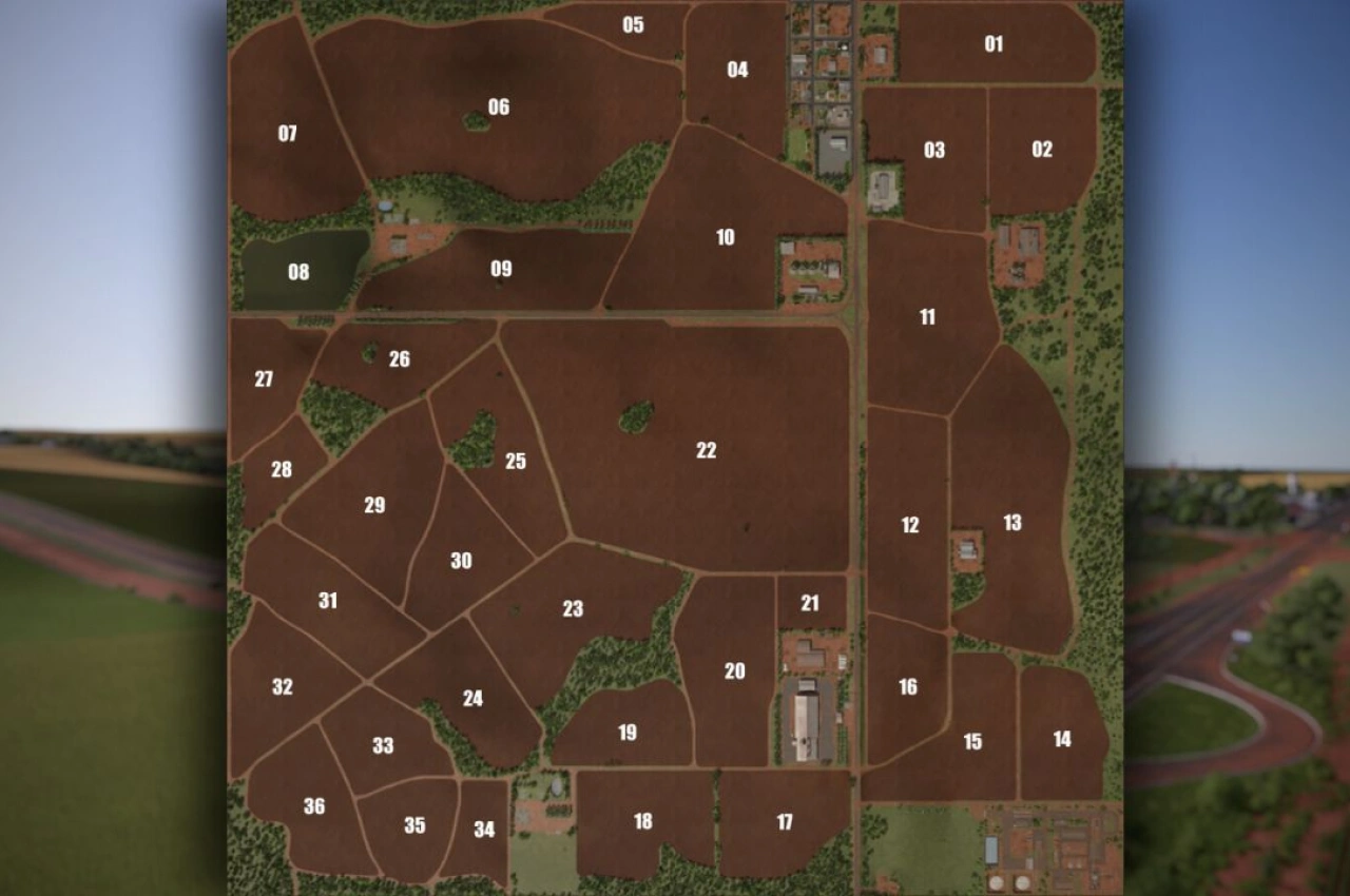 Карта Estância São Carlos для Farming Simulator 25 — 2