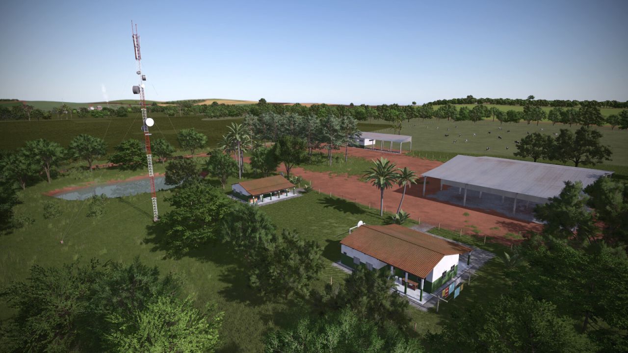 Карта Estância São Carlos для Farming Simulator 25