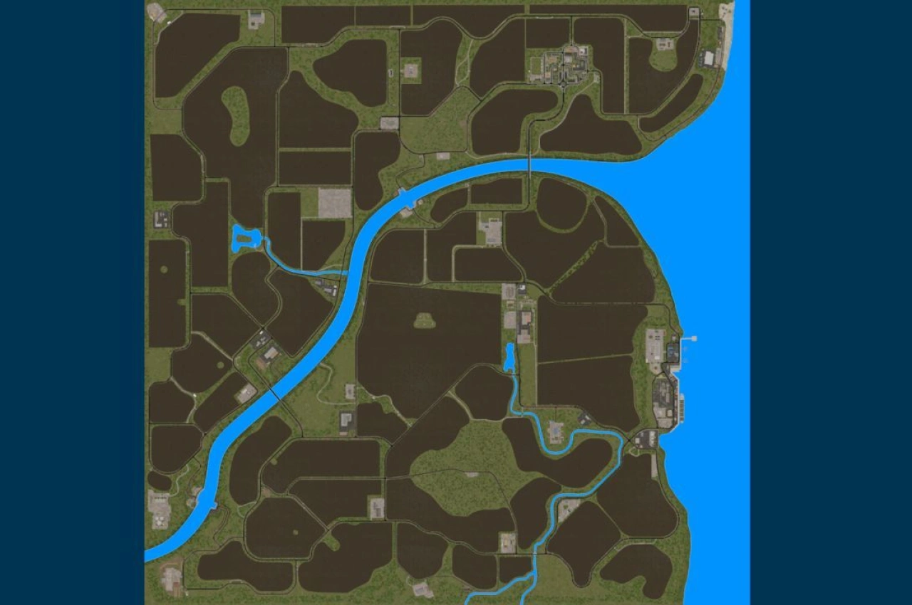 Карта Along The Kiel Canal для Farming Simulator 25 — 2