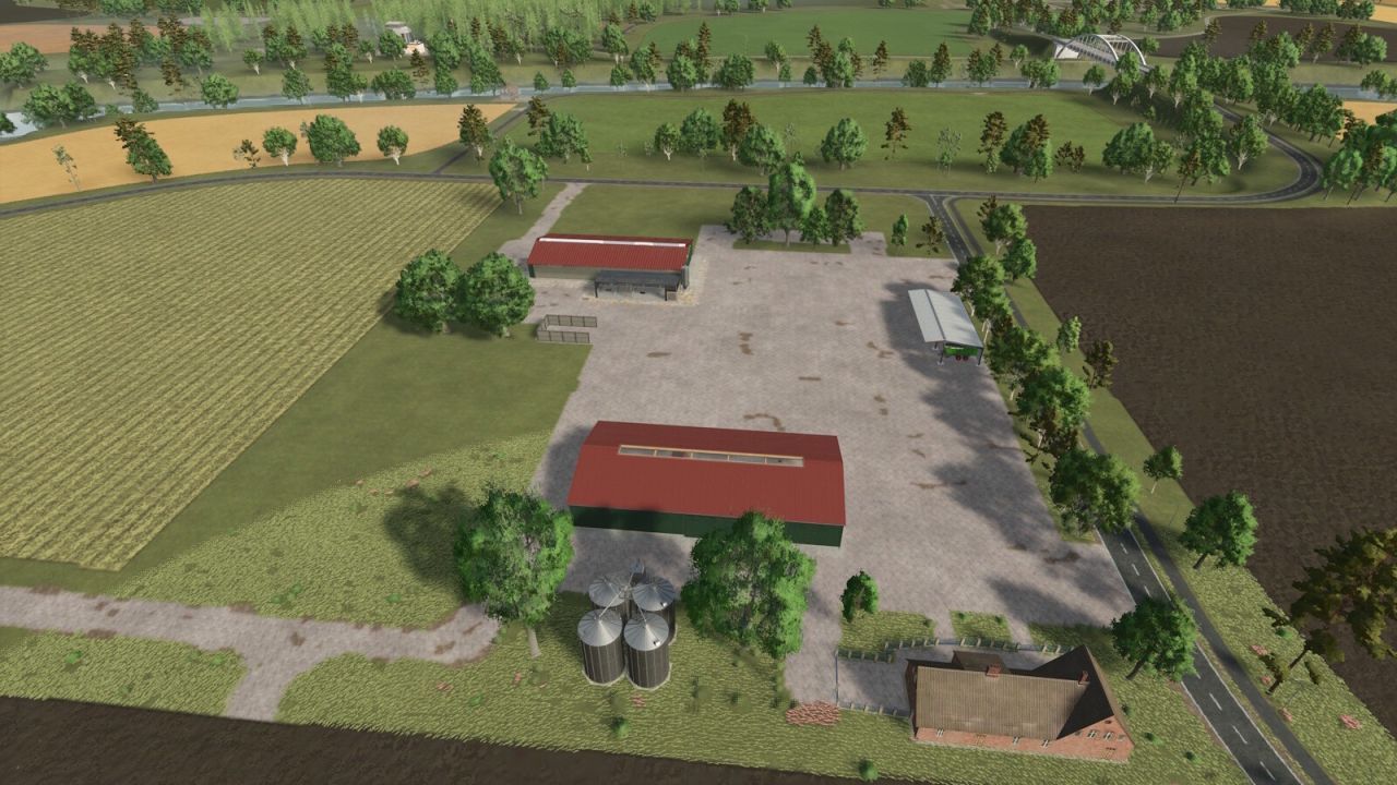 Карта Along The Kiel Canal для Farming Simulator 25