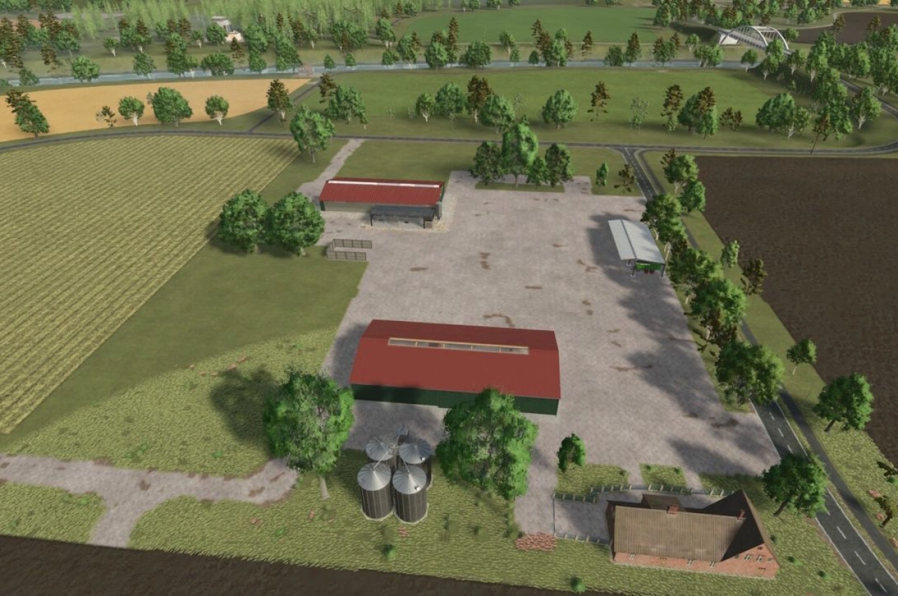 Карта Along The Kiel Canal для Farming Simulator 25 — 4