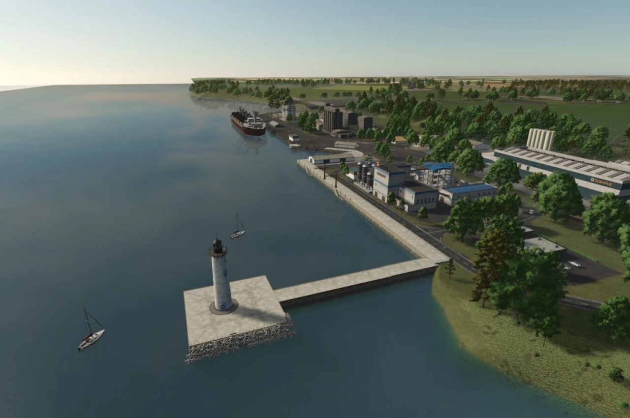 Карта Along The Kiel Canal для Farming Simulator 25 — 5