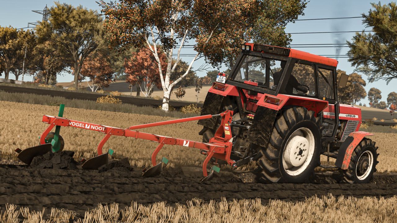 Трактор Ursus C 385 для Farming Simulator 25