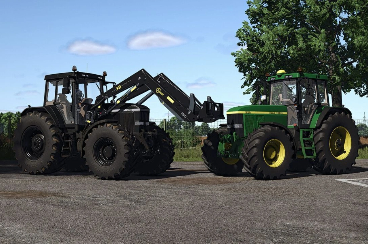 Трактор John Deere 7010 Series для Farming Simulator 25 — 1