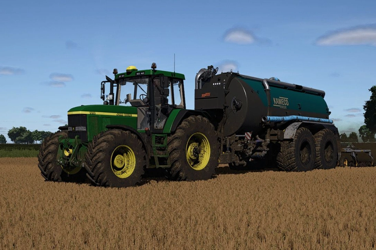 Трактор John Deere 7010 Series для Farming Simulator 25 — 2