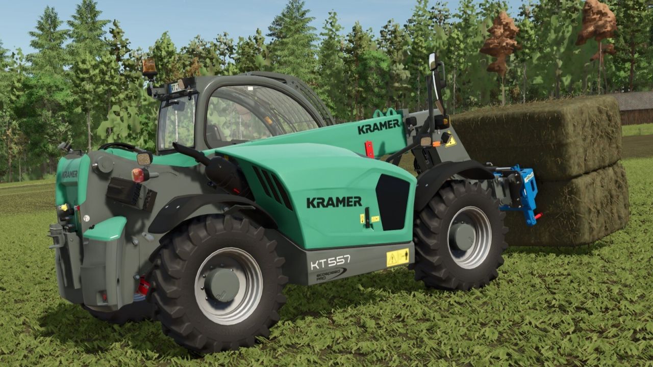 Телескопічний навантажувач Kramer 5507 для Farming Simulator 25