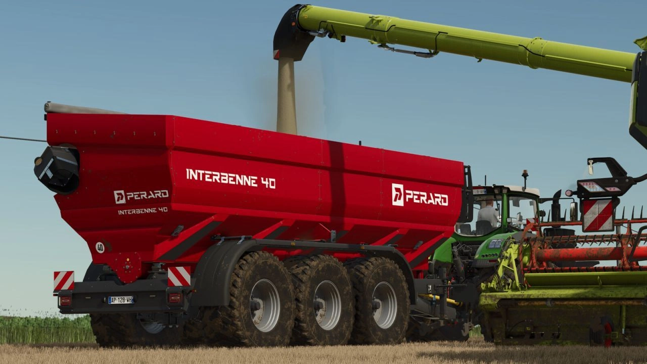 Вантажівка для розвантаження Perard Interbenne 40 для Farming Simulator 25