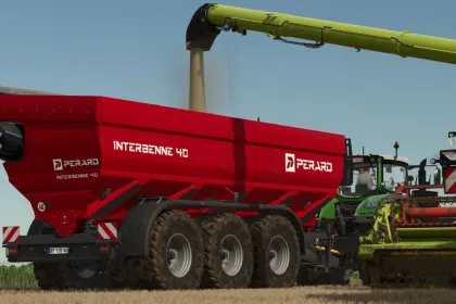 Вантажівка для розвантаження Perard Interbenne 40 для Farming Simulator 25 — 1