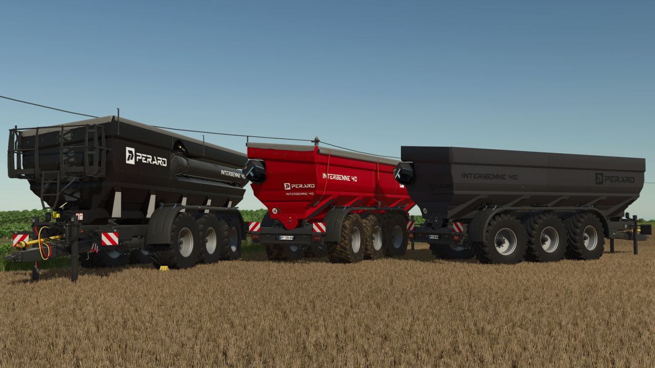 Вантажівка для розвантаження Perard Interbenne 40 для Farming Simulator 25