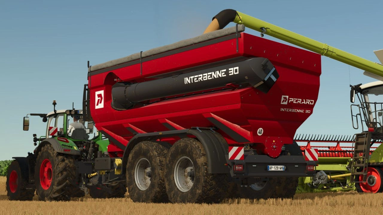 Вантажівка-розвантажувач Perard Interbenne 30 для Farming Simulator 25
