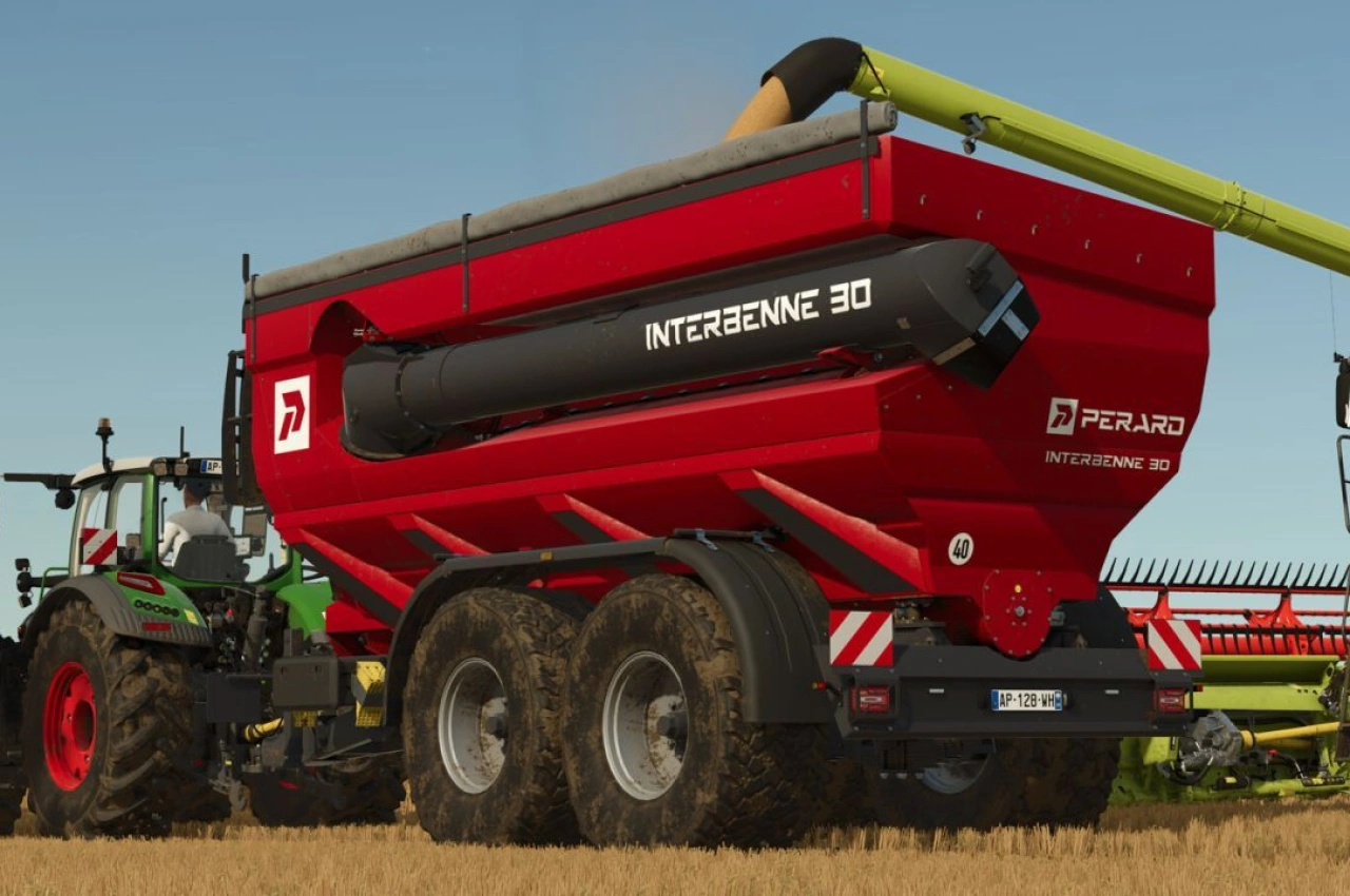 Вантажівка-розвантажувач Perard Interbenne 30 для Farming Simulator 25 — 1