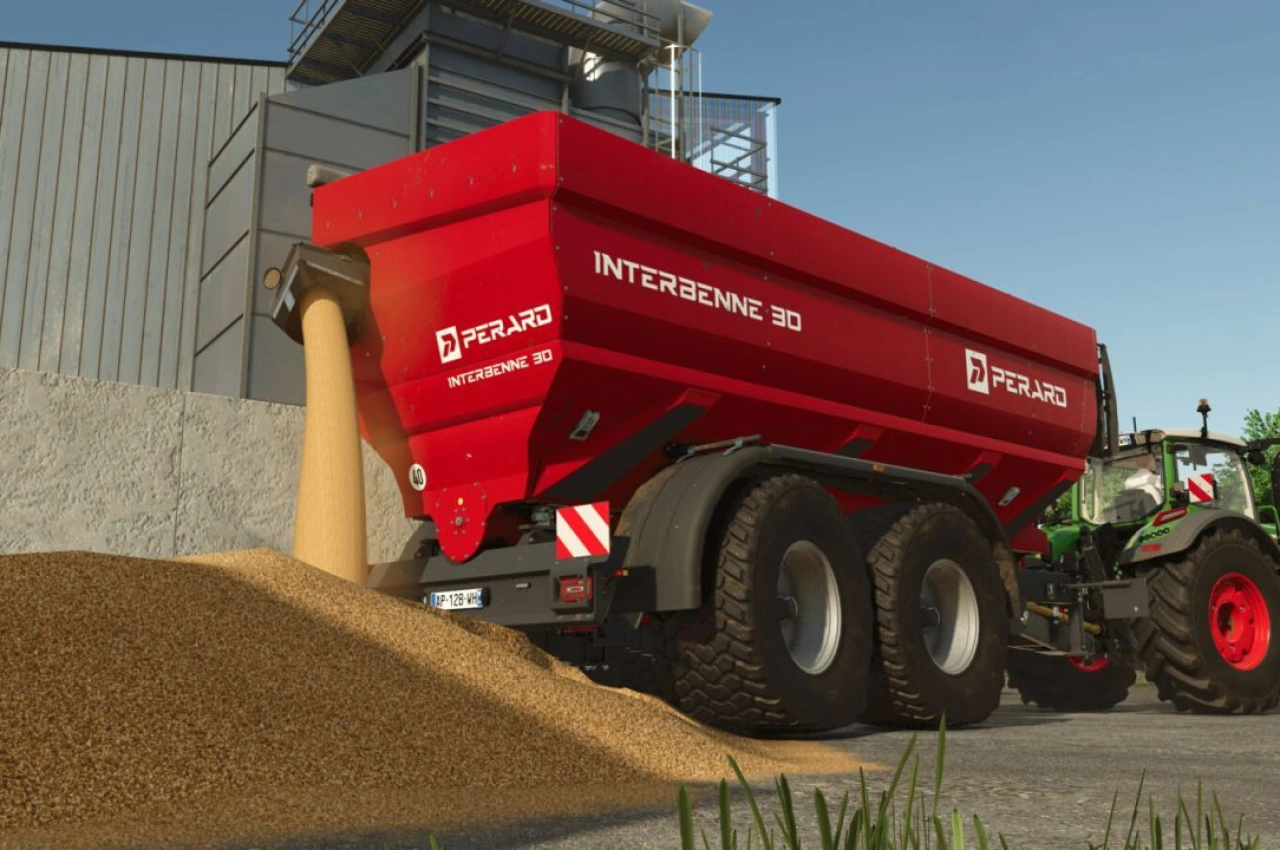 Вантажівка-розвантажувач Perard Interbenne 30 для Farming Simulator 25 — 2