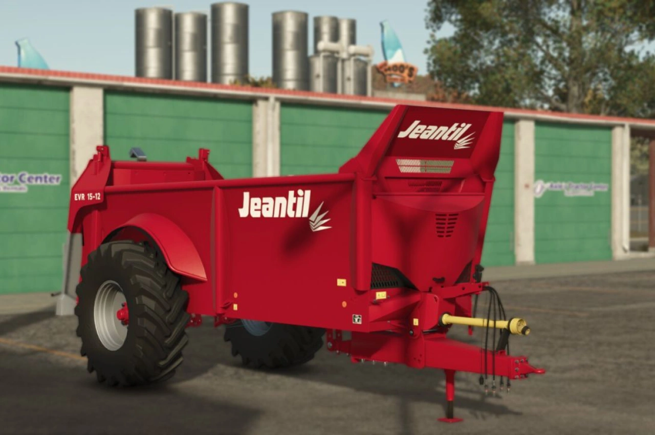Розкидач гною Jeantil EVR 15-12 EPAN5 для Farming Simulator 25 — 3
