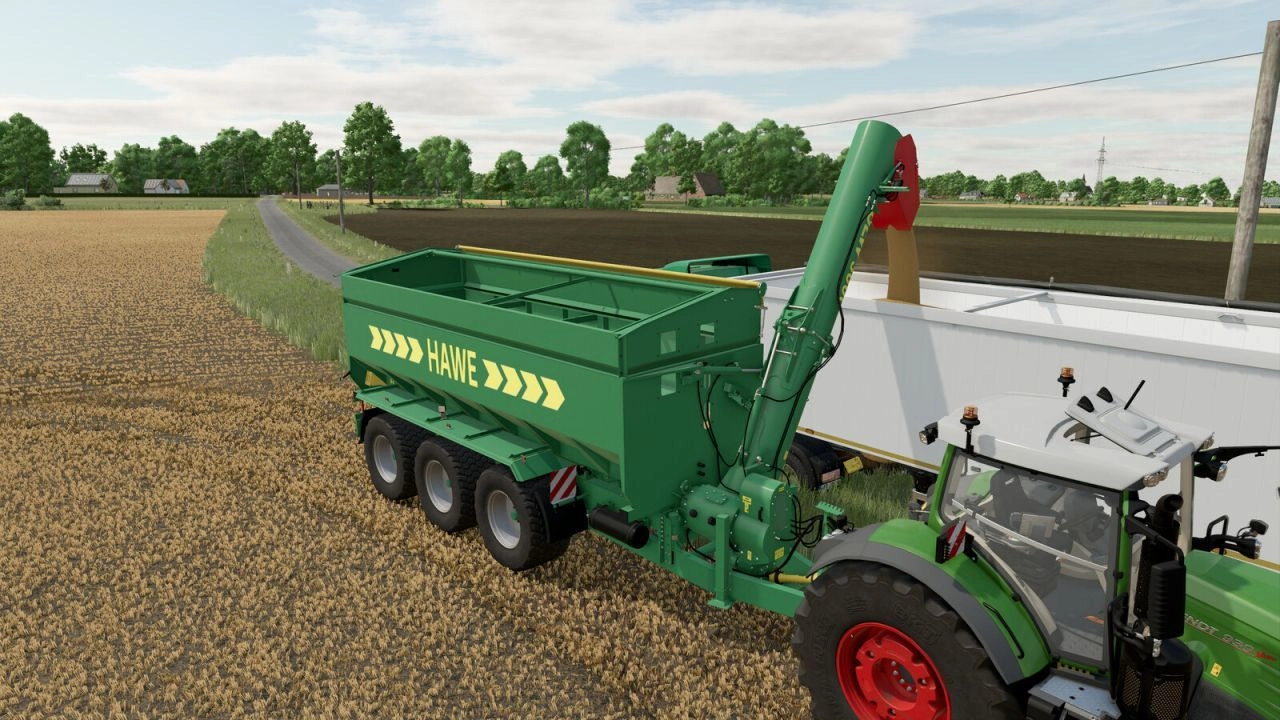 Вагон-автомат Hawe ULW 3000 для Farming Simulator 25