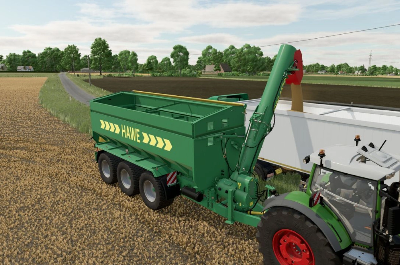 Вагон-автомат Hawe ULW 3000 для Farming Simulator 25 — 1
