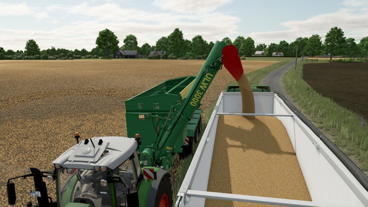 Вагон-автомат Hawe ULW 3000 для Farming Simulator 25