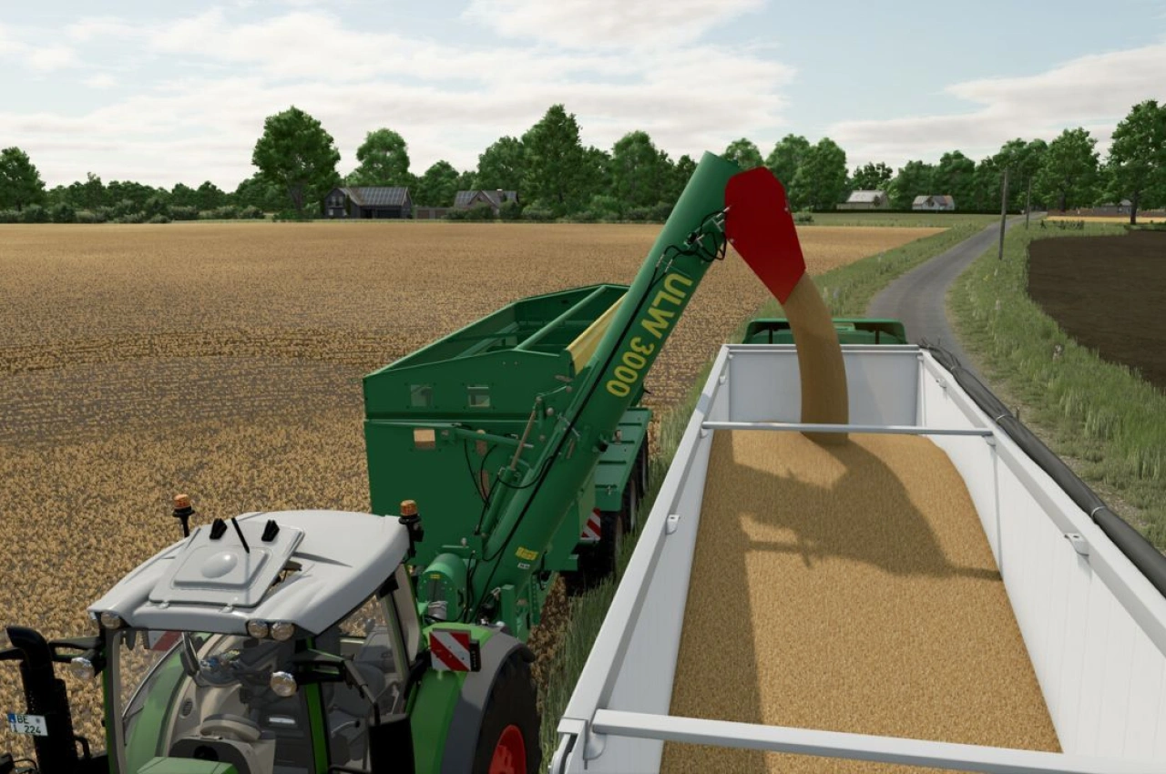 Вагон-автомат Hawe ULW 3000 для Farming Simulator 25 — 2