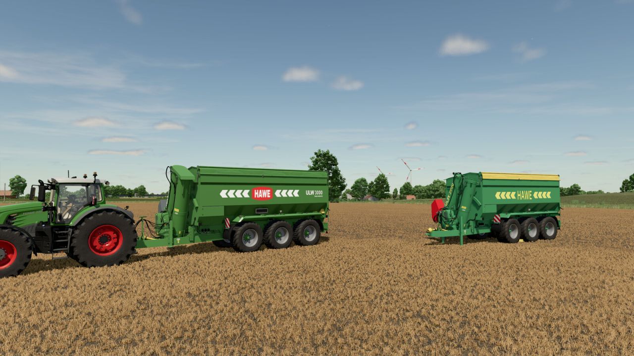 Вагон-автомат Hawe ULW 3000 для Farming Simulator 25