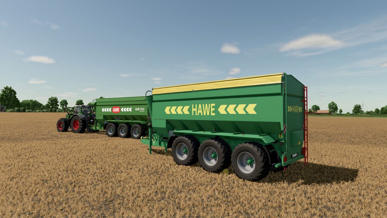 Вагон-автомат Hawe ULW 3000 для Farming Simulator 25
