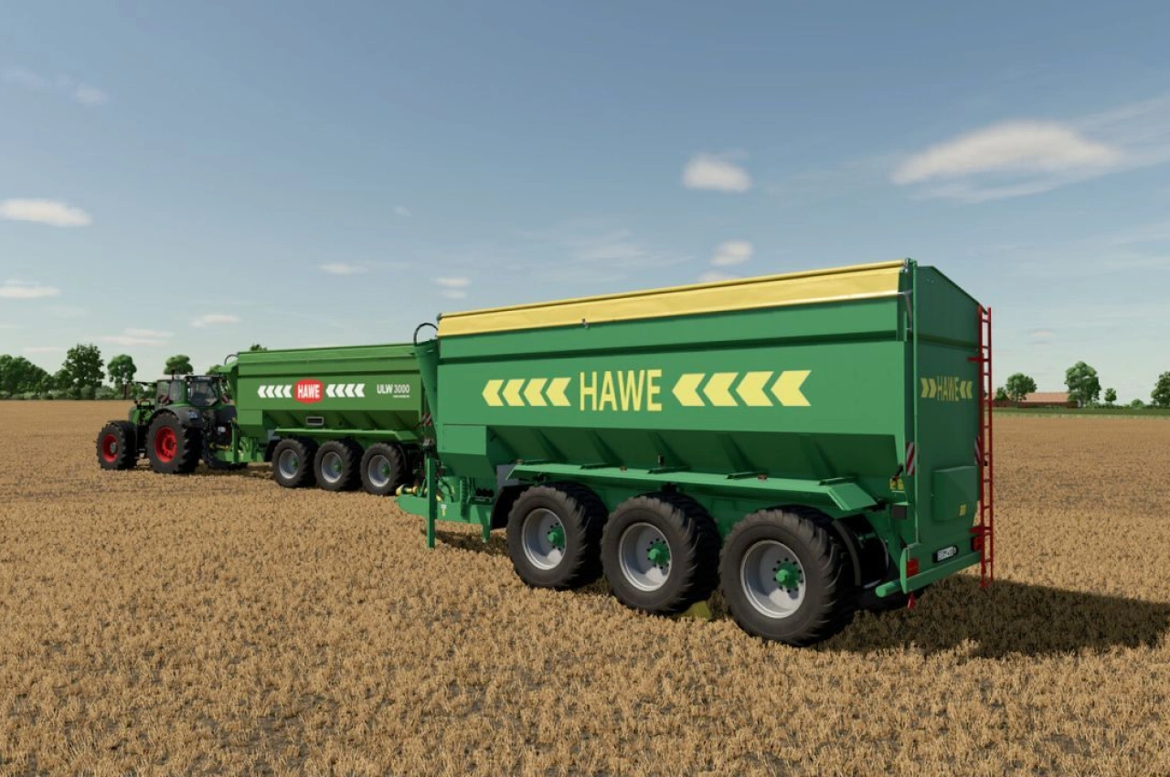 Вагон-автомат Hawe ULW 3000 для Farming Simulator 25 — 4