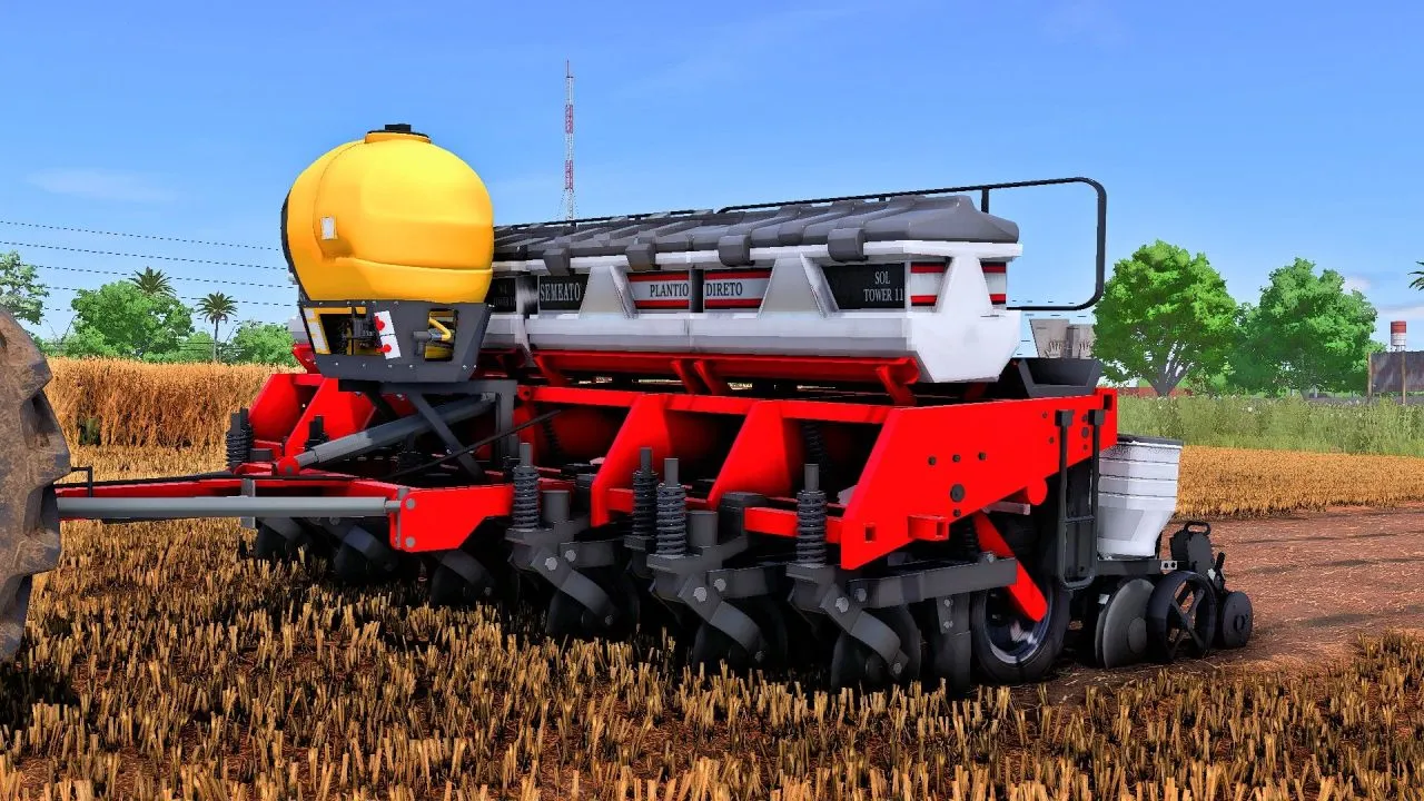 Ефективна Сівалка Semeato SolTower PRA для Точного Висіву у Farming Simulator 25