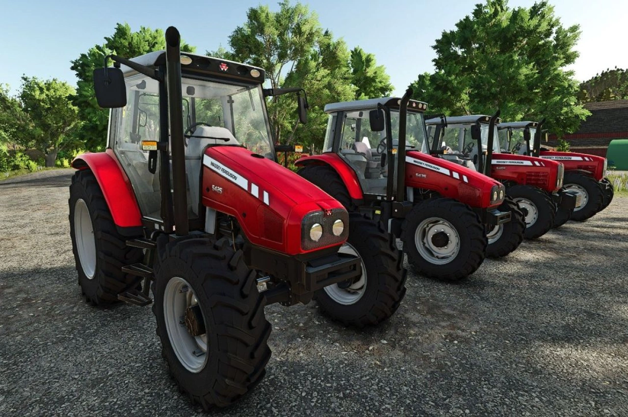 Трактор Massey Ferguson 5400 Series для Farming Simulator 25 — 1