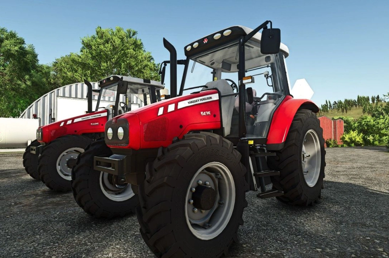 Трактор Massey Ferguson 5400 Series для Farming Simulator 25 — 2