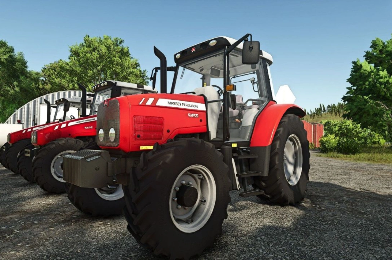 Трактор Massey Ferguson 5400 Series для Farming Simulator 25 — 3