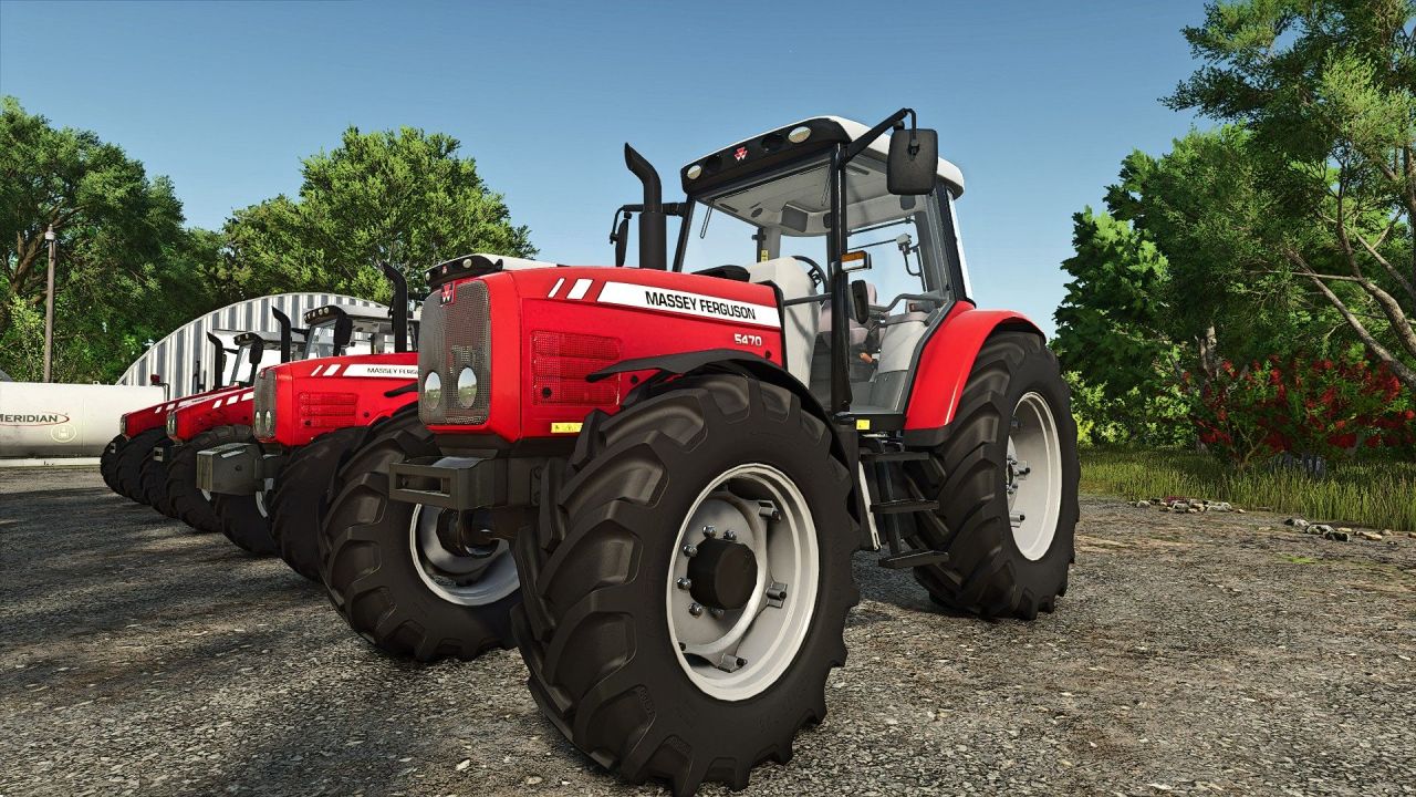 Трактор Massey Ferguson 5400 Series для Farming Simulator 25